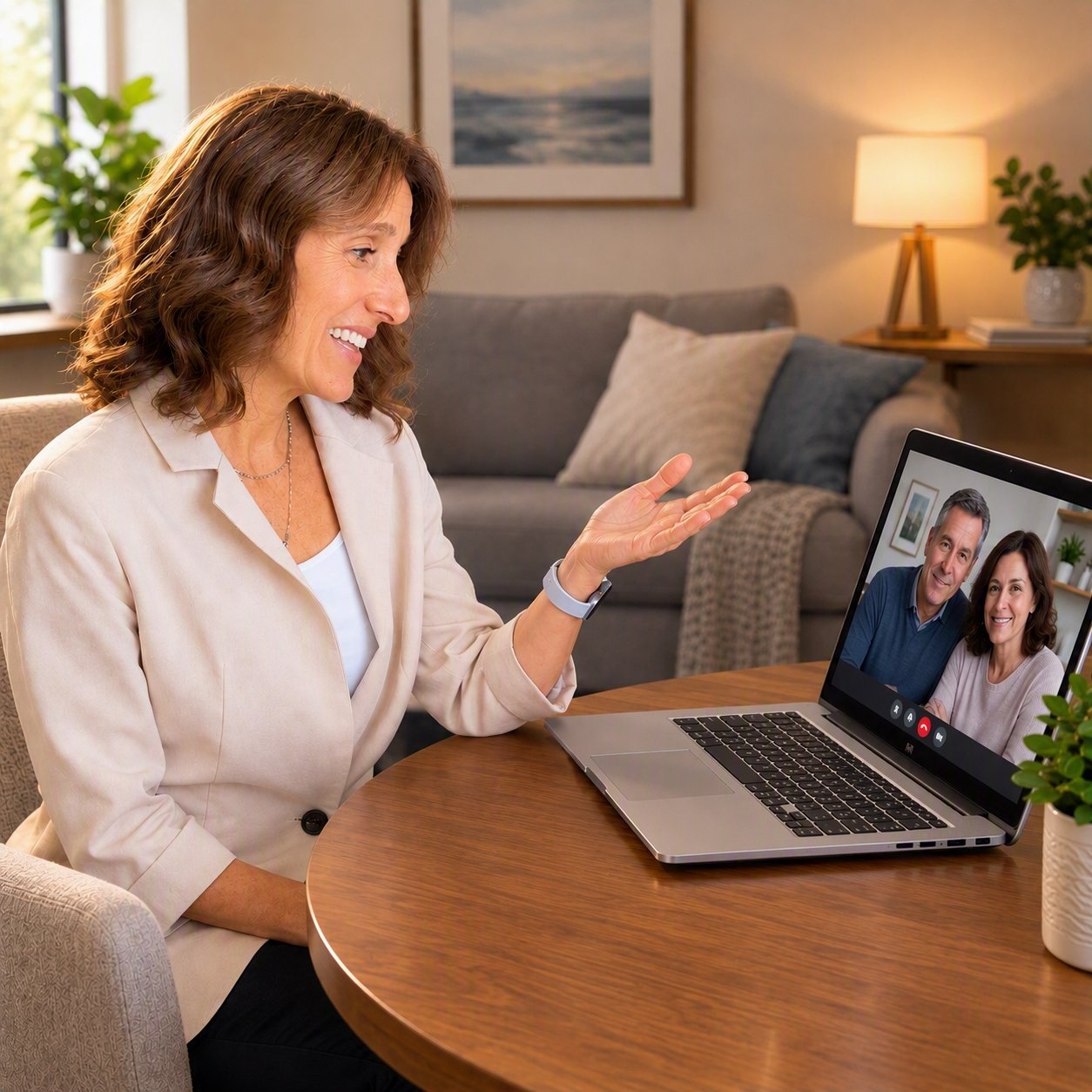 Online family education session