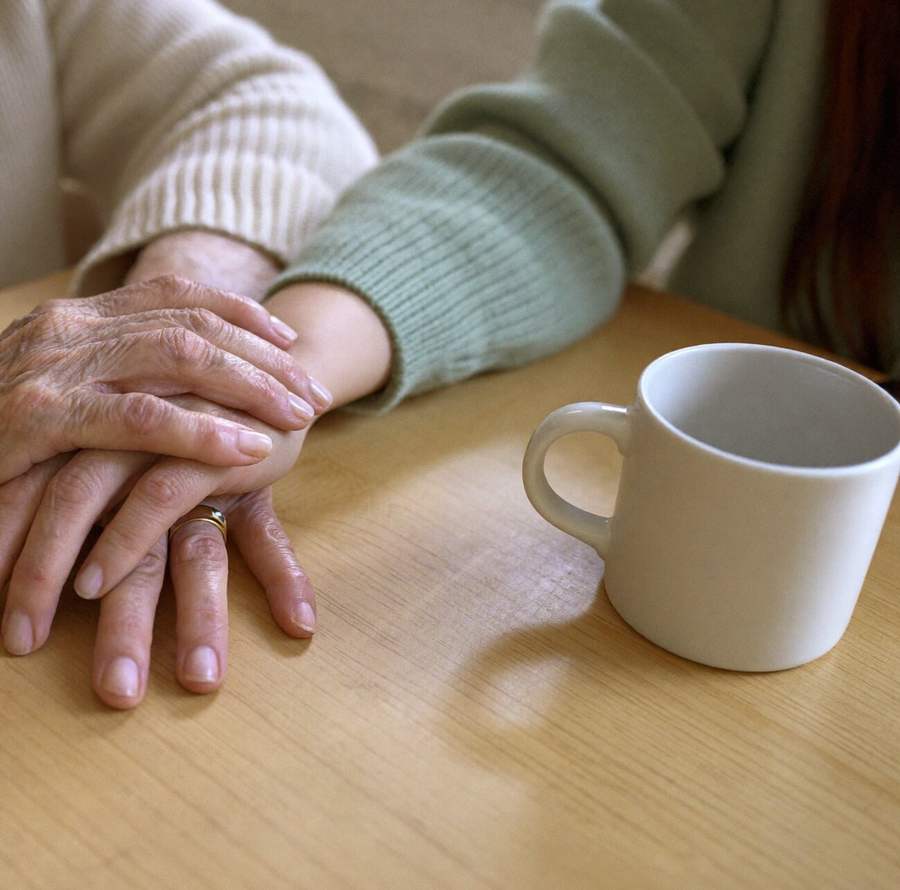 Caring hands